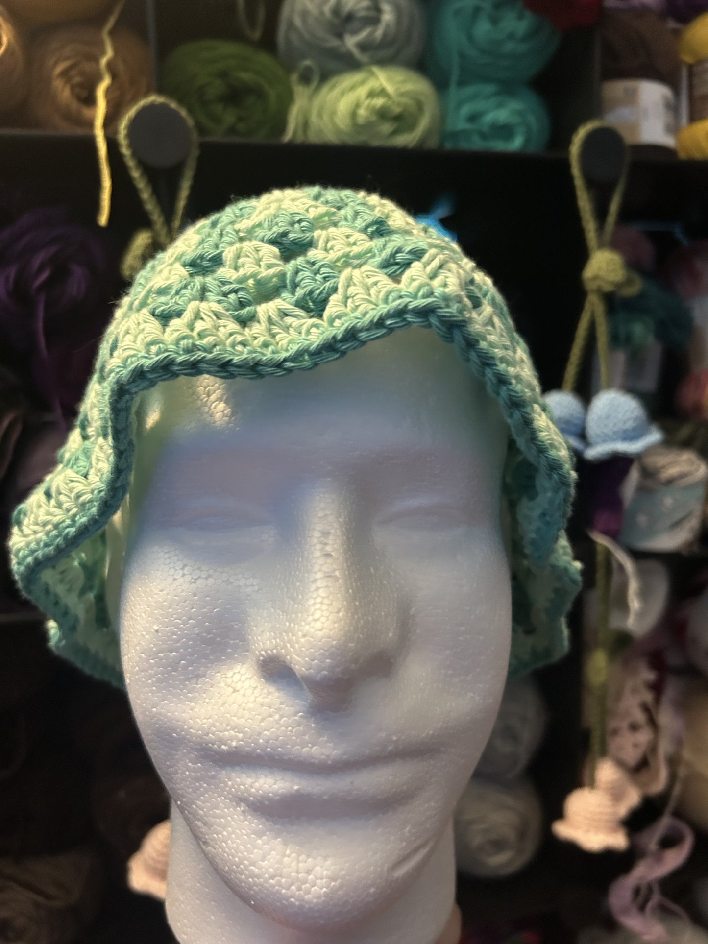 Granny Stitch Bucket Hat
