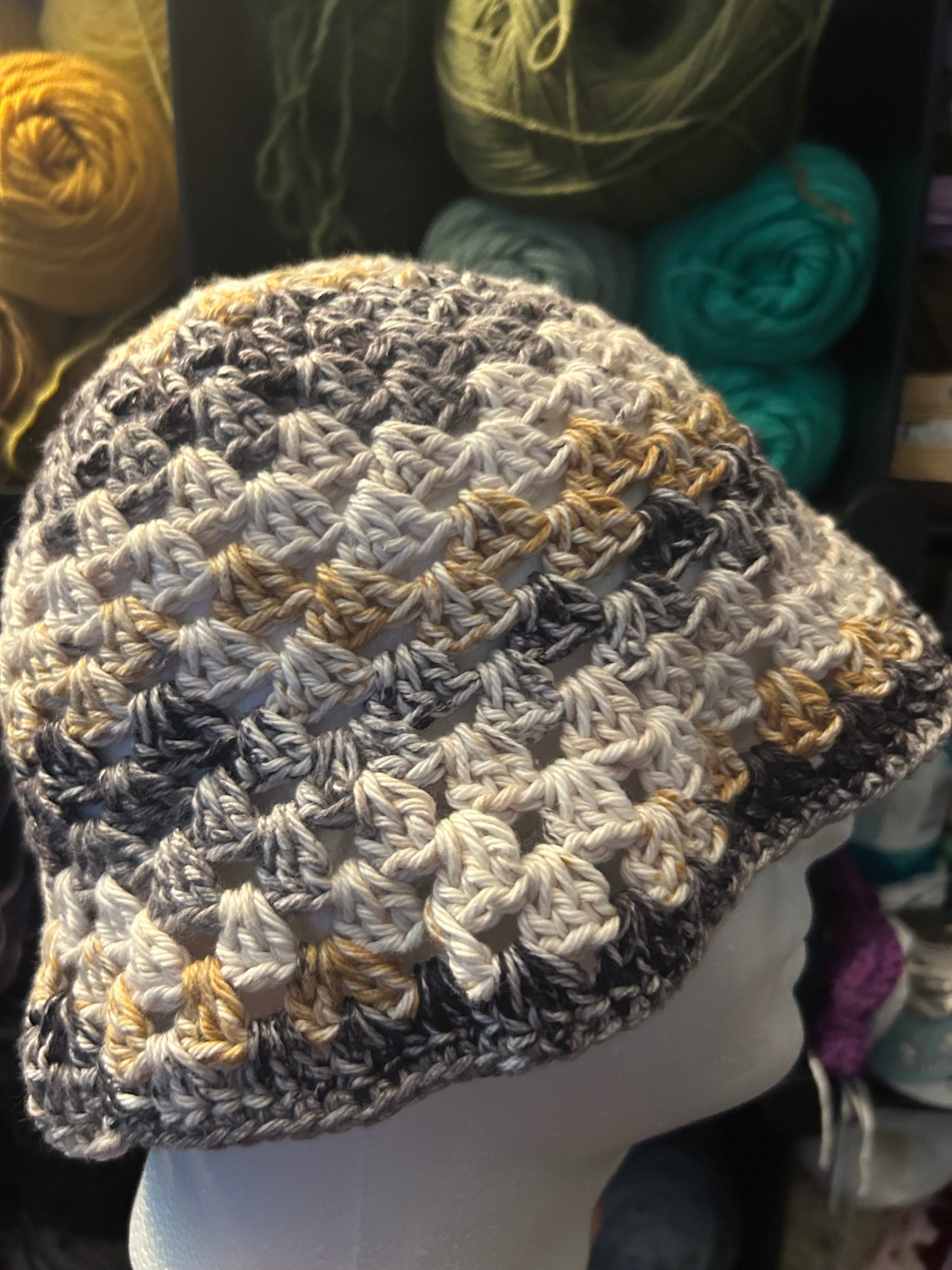 Granny Stitch Bucket Hat