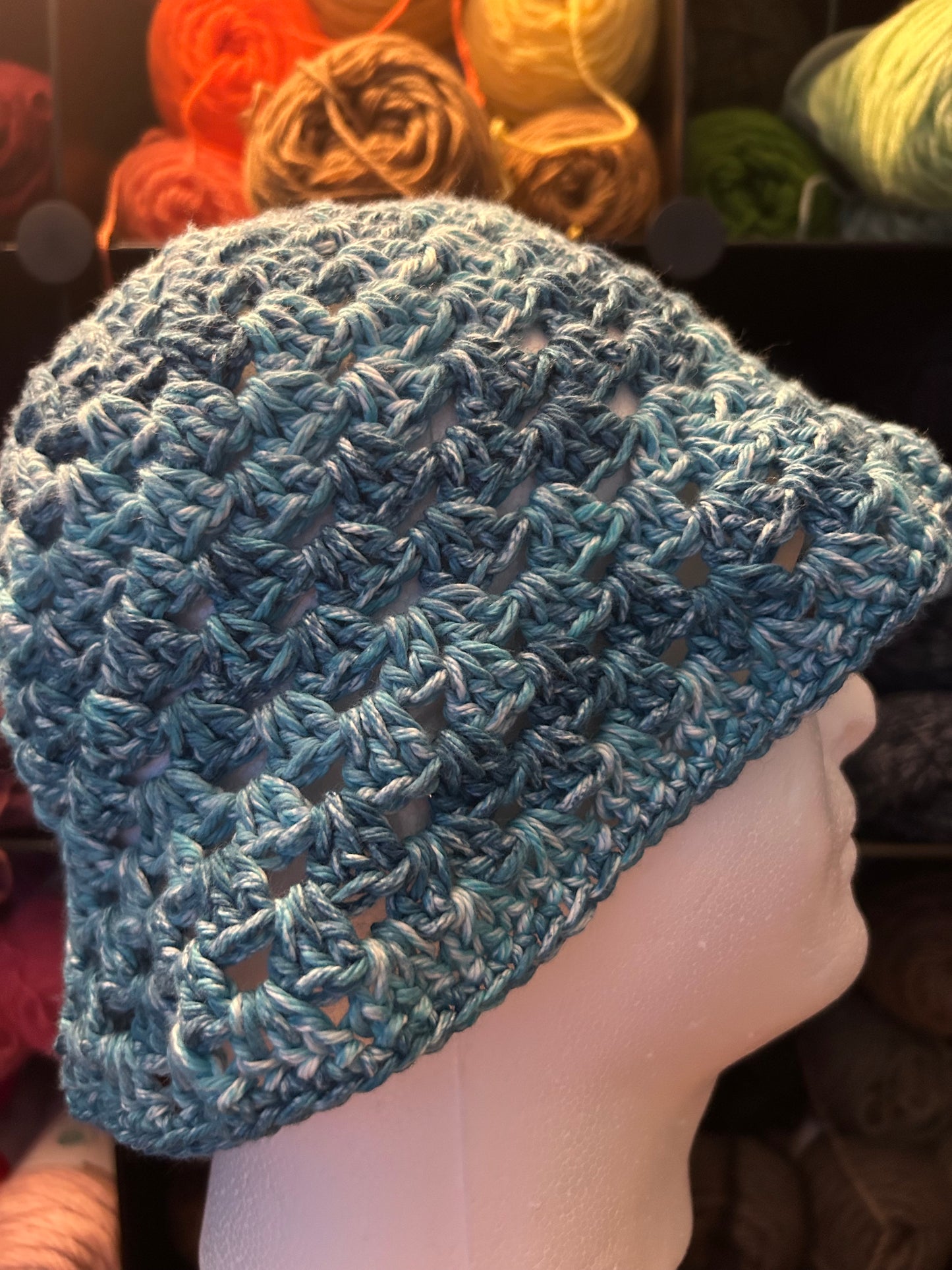 Granny Stitch Bucket Hat