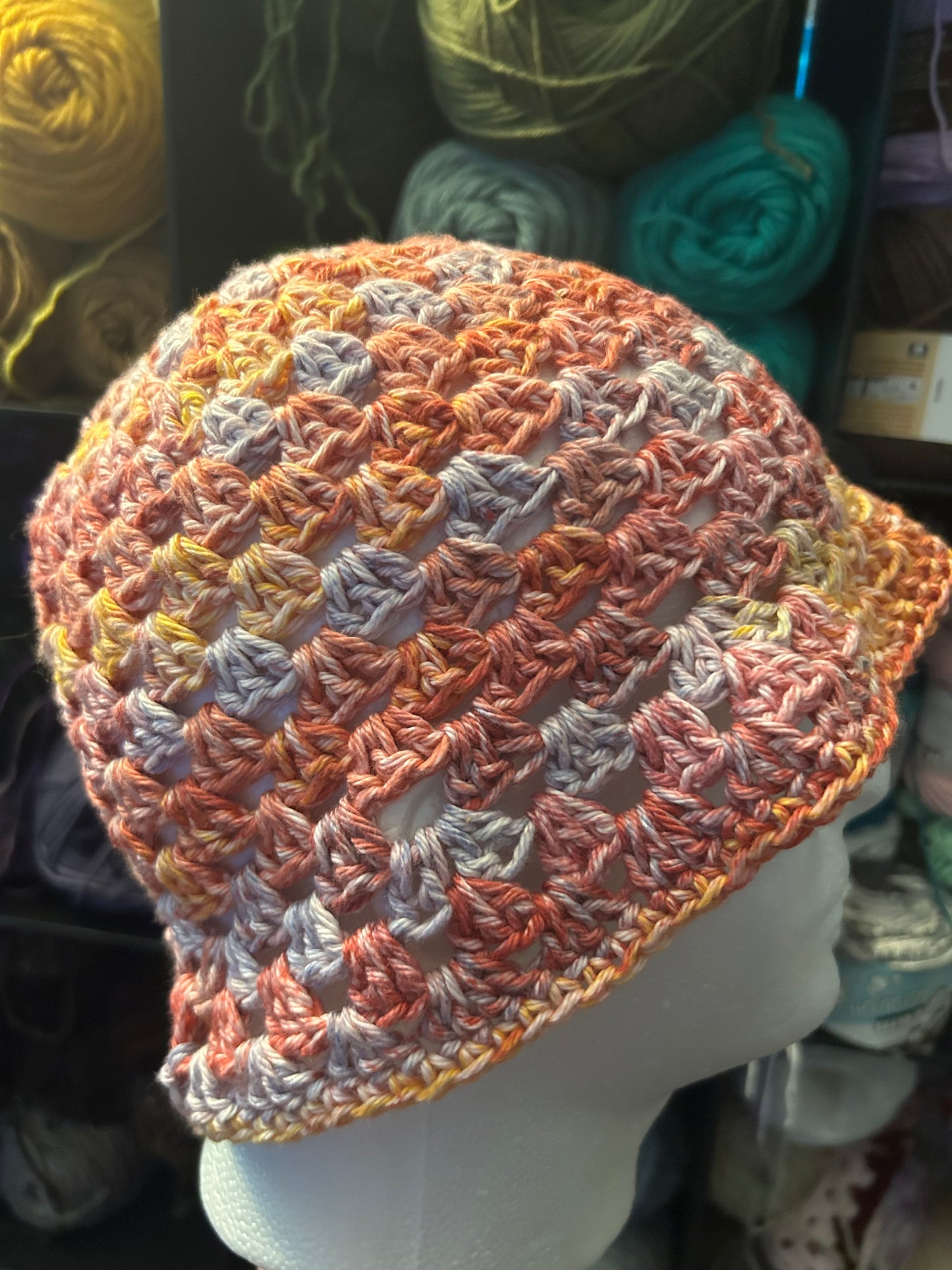 Granny Stitch Bucket Hat