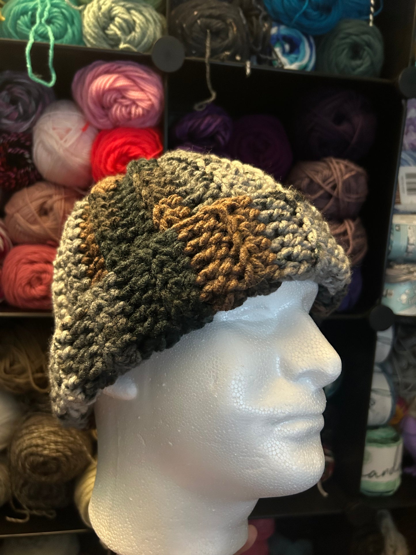 Chunky Crochet Beanie